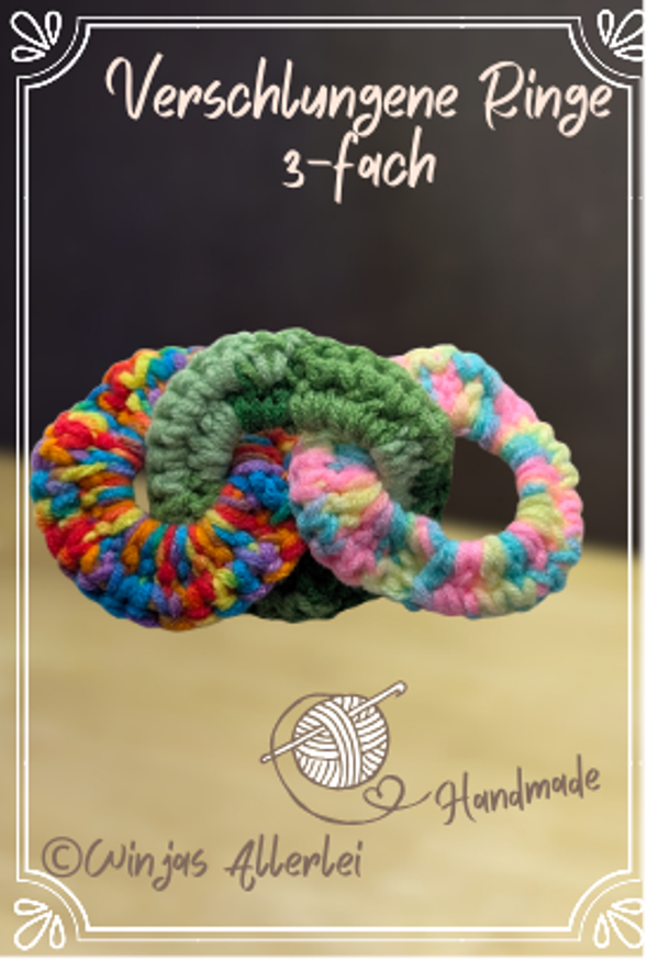 Verschlungene Ringe 3-fach