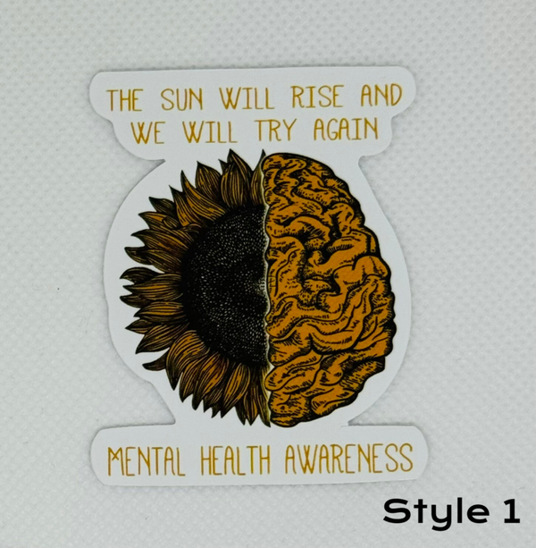 Mental Health Awareness Stickers