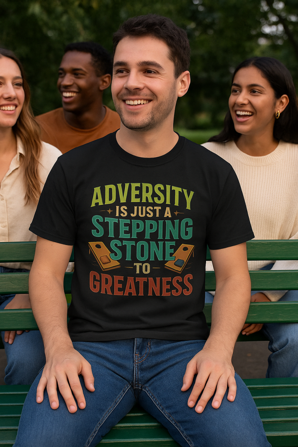 Adversity is a stepping stone(unisex)