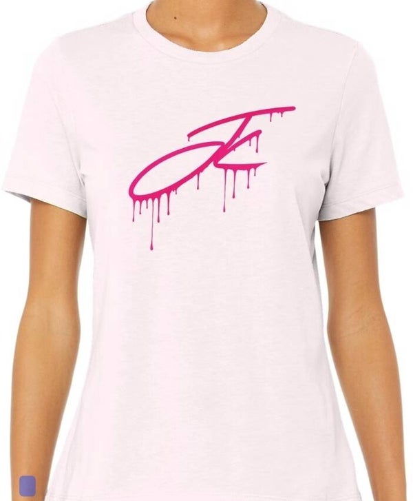 Womens Drip Lt Pink & Purple