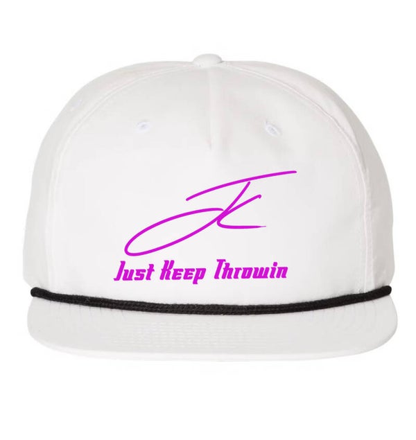 Richardson Umpqua white rope cap (logo/name)