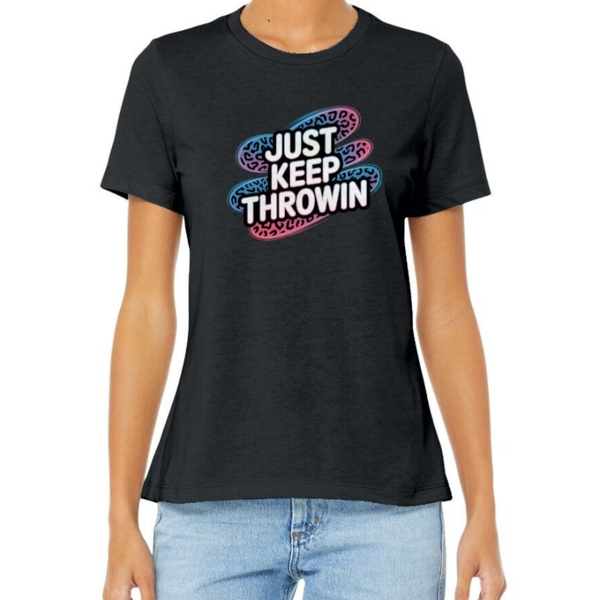 Colorful leopard Just Keep Throwin