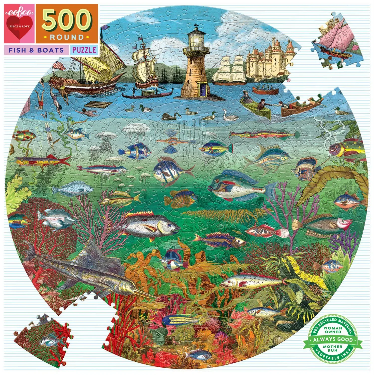 Freymann: Fish and Boats / 500