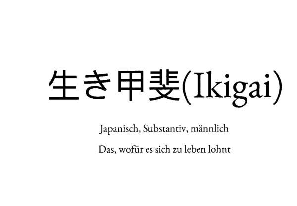 WS: Ikigai