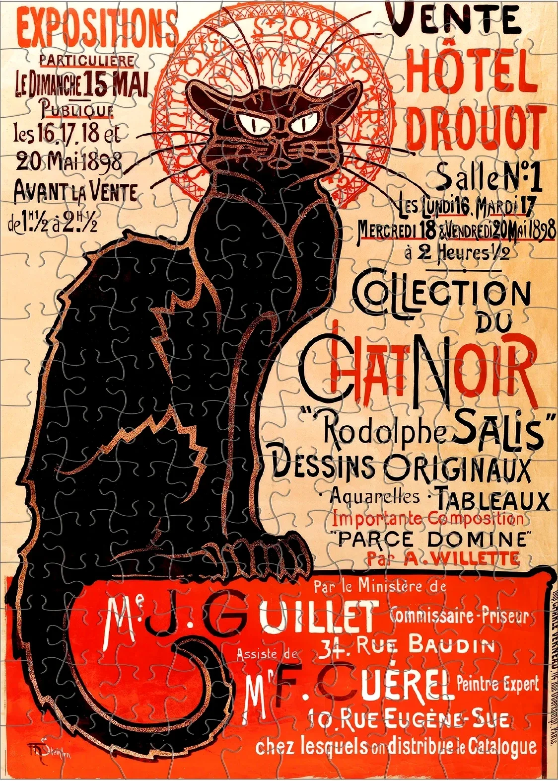 Steinlen: Le Chat Noir / 150 (MUS)