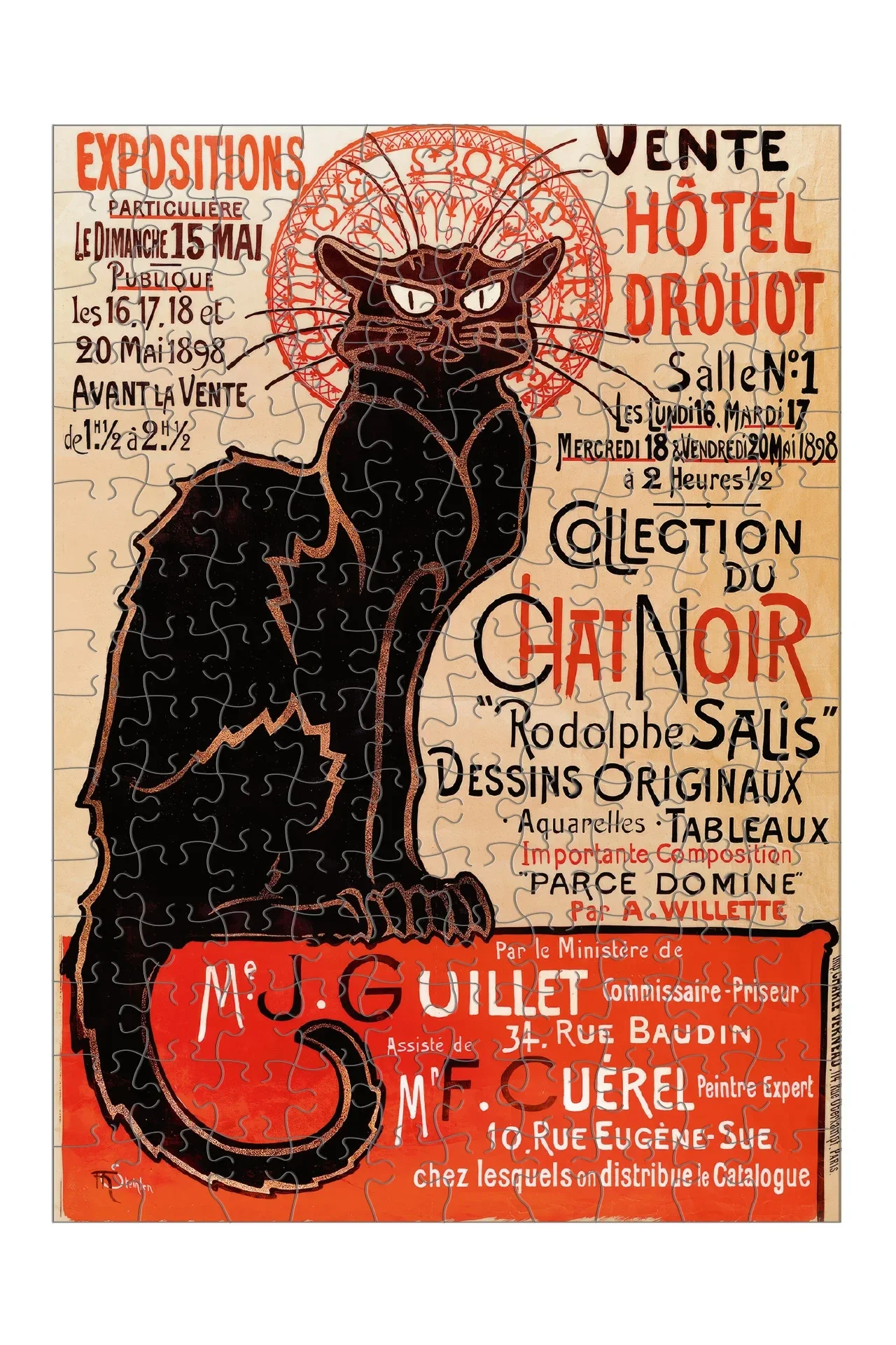 Steinlen: Le Chat Noir / 150 (MUS)
