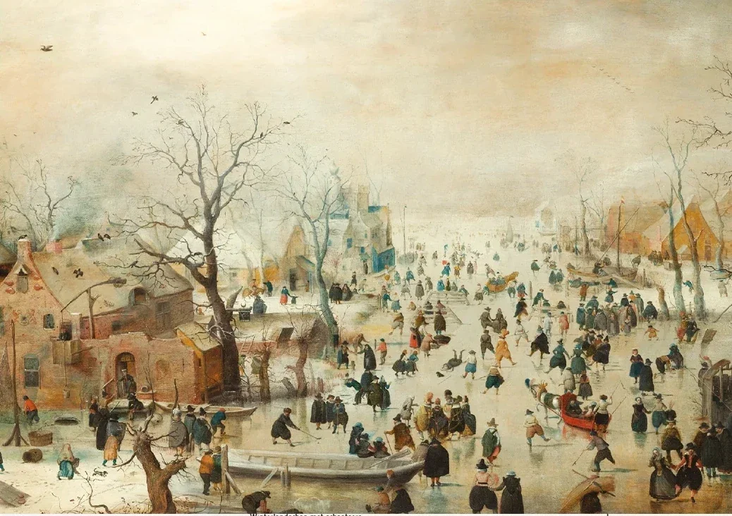 Avercamp: Winter Landscape with Skaters / 150 (MUS)