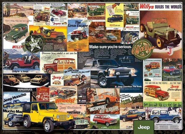 Vintage Posters: Jeep