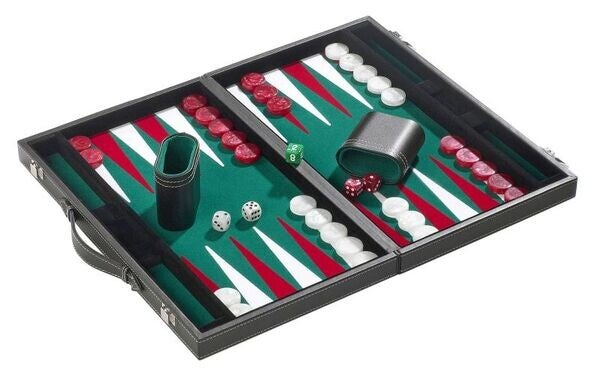 Backgammon - Grün