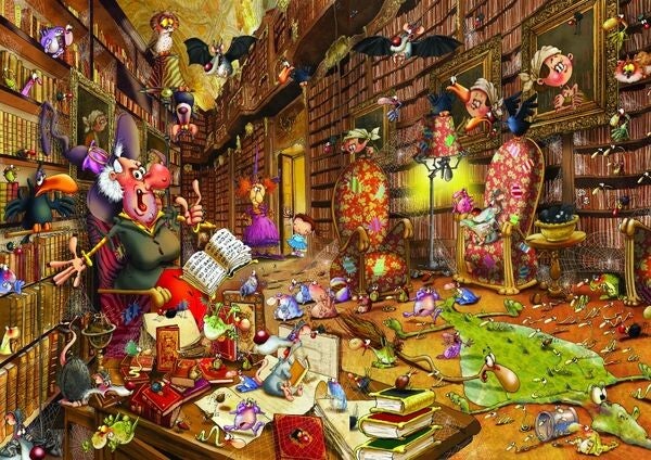 Ruyer: Die Hexe in der Bibliothek / 1500