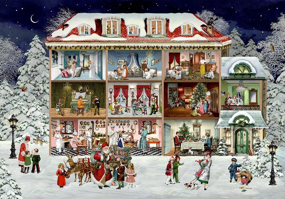 Adventskalender - Behr: Unser wunderbares Weihnachtshaus / 24 x 42 (COP)