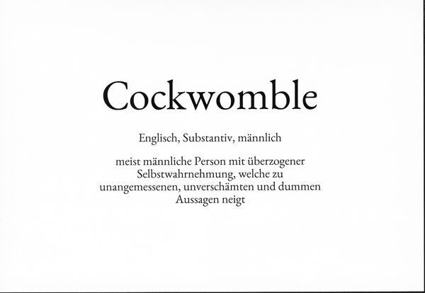 WS: Cockwomble