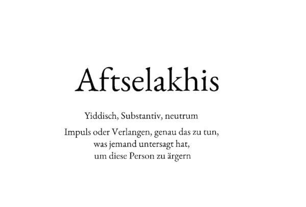 WS: Aftselakhis
