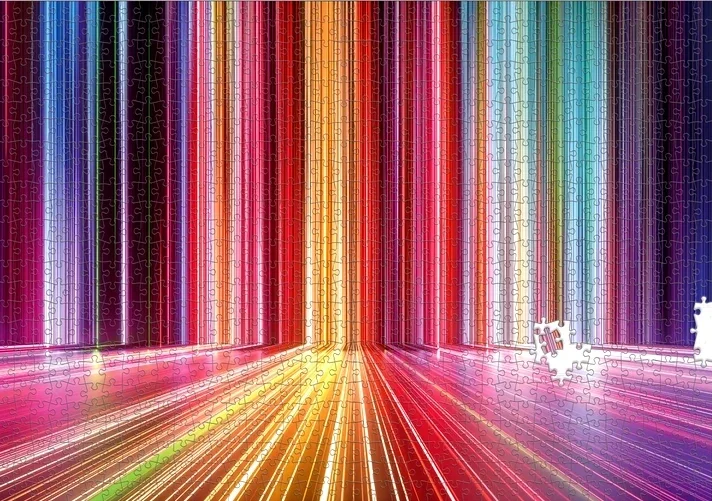 Mindful Pieces: Strobe / 1000