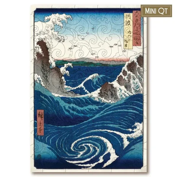 Hiroshige: Naruto Whirlpools / 84