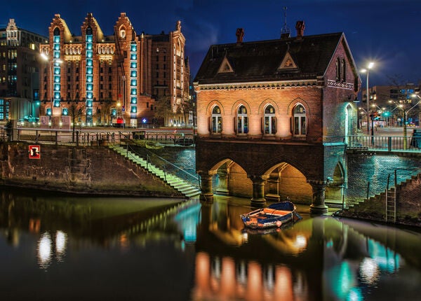 Hamburg. Nacht in der Speicherstadt / 99