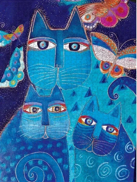 Burch: Blue Cats & Butterflies