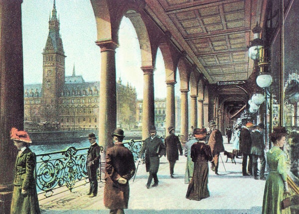Hamburg Damals. Alsterarkaden / 99