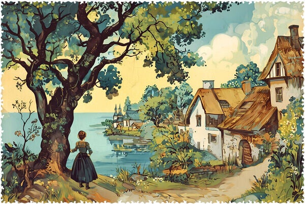Reshetnikov: Twilight under a Linden Tree