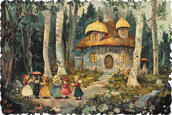 Reshetnikov: Cottage in the Birchwood