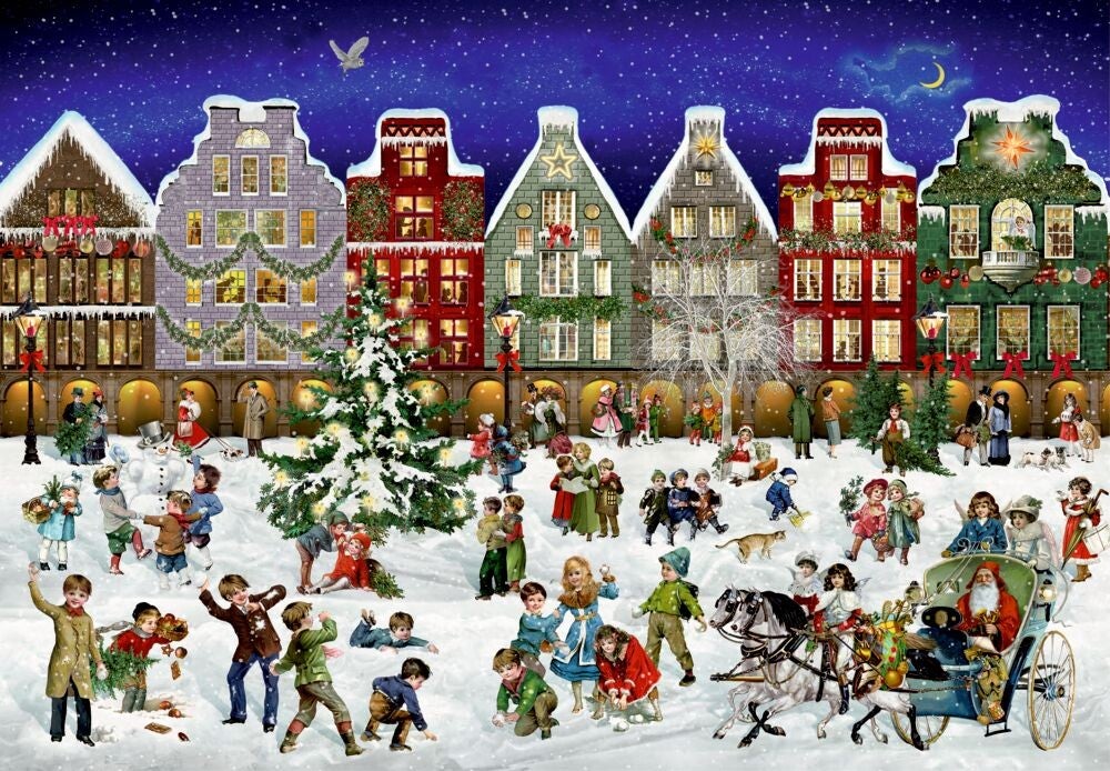 Adventskalender - Behr: Winterabend in der Stadt / 24 x 42 (COP)