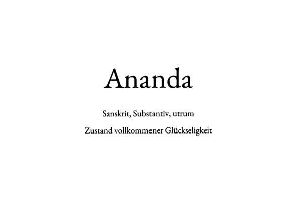WS: Ananda