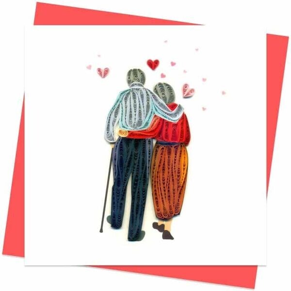 Quilling Card: Gemeinsam