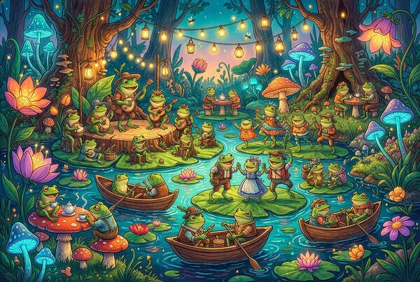 Pytlak: Frog Festival in Magic Forest