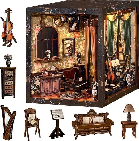 MW: European Melody Musical Instrument Box