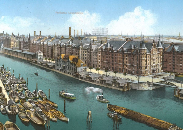 Hamburg Damals. Speicherstadt I / 99