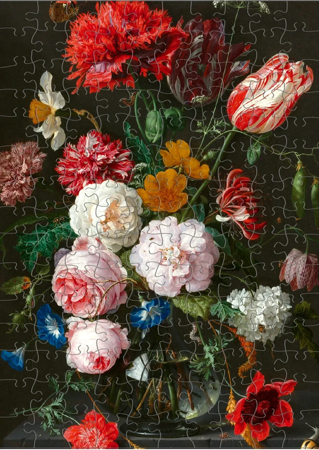 De Heem: Still Life with Flowers / 150 (MUS)