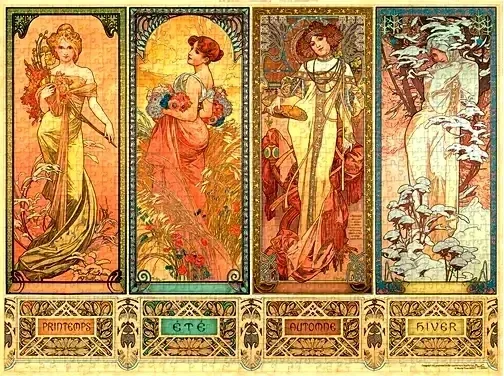 Mucha: The Seasons