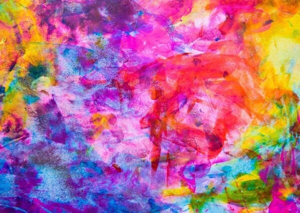 Colorful abstract Oil Painting