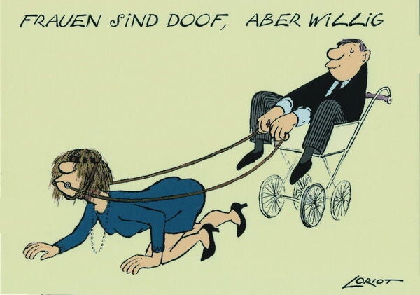 Loriot: Frauen sind doof, aber willig