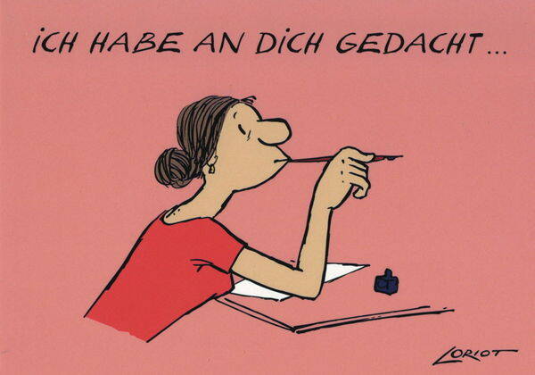 Loriot: Ich habe an dich gedacht