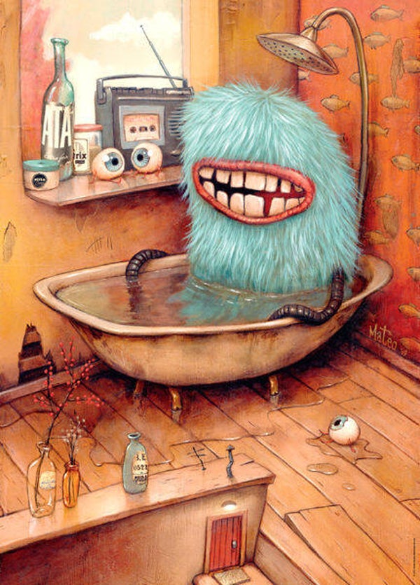 Zozoville: Bathtub / 1000