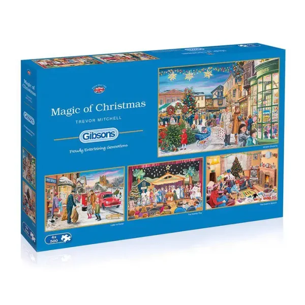 Mitchell: Magic of Christmas / 4 x 500 (GIB)