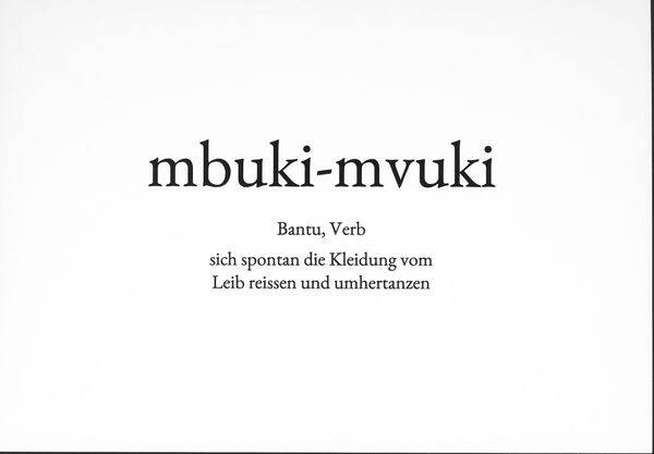 WS: mbuki-mvuki