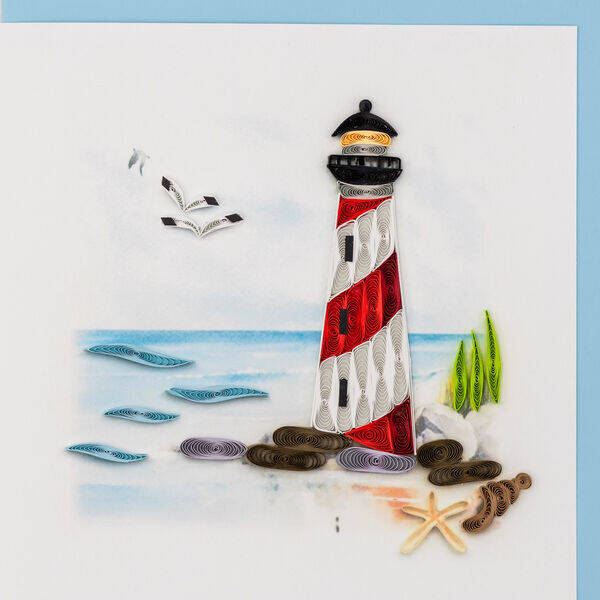 Quilling Card: Leuchtturm