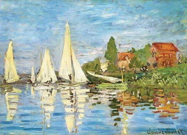 Monet: Regatta at Argenteuil / 1000