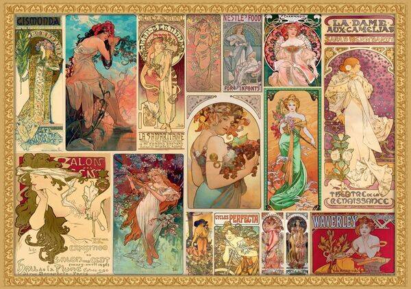 Mucha: Collage / 2000