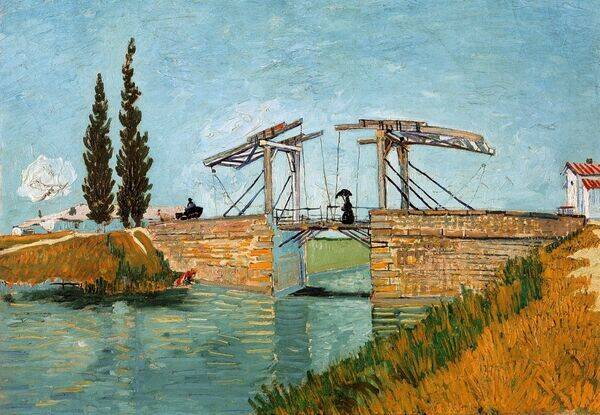 Van Gogh: Pont de Langlois en Arles / 1000