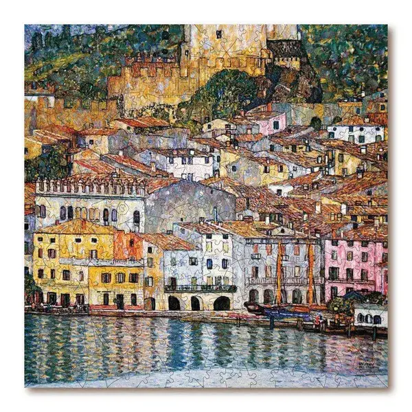 Klimt: Marcesine on Lake Garda