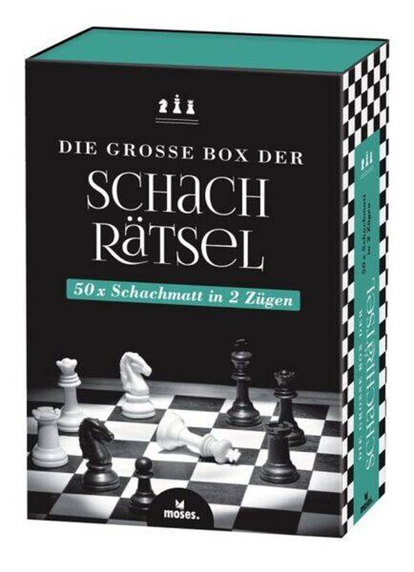Schach: Die große Box der Schach-Rätsel