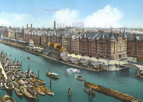 Hamburg Damals. Speicherstadt I / 99