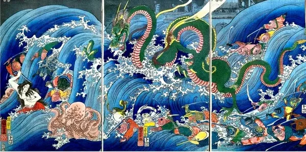 Kuniyoshi: The Palace of the Dragon King / 1000 (POM)