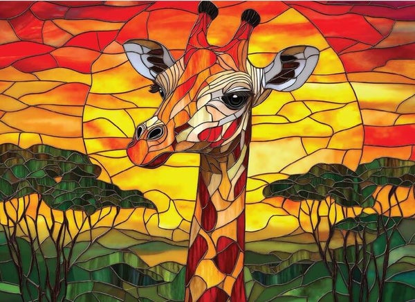 FP: Sunset Giraffe / 1000