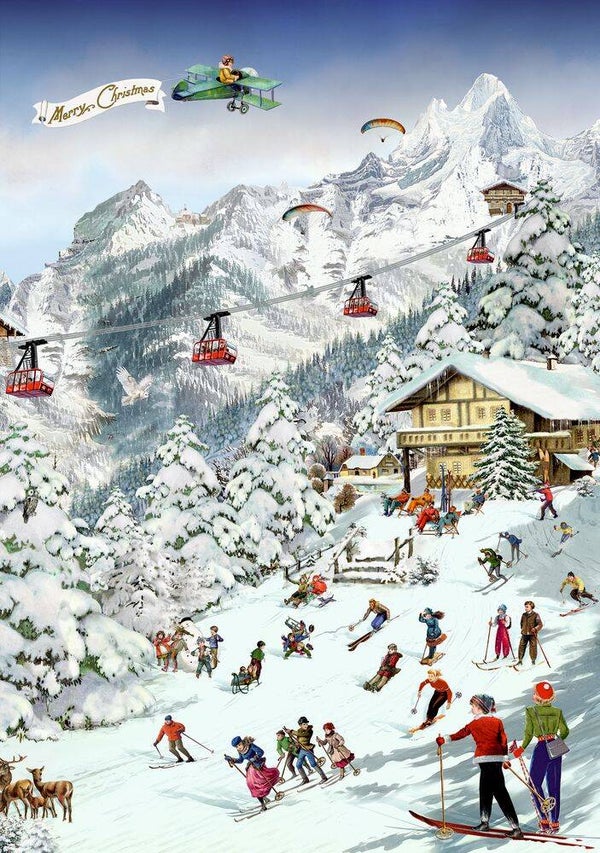 Behr: Auf der Skipiste / 1000 (COP)