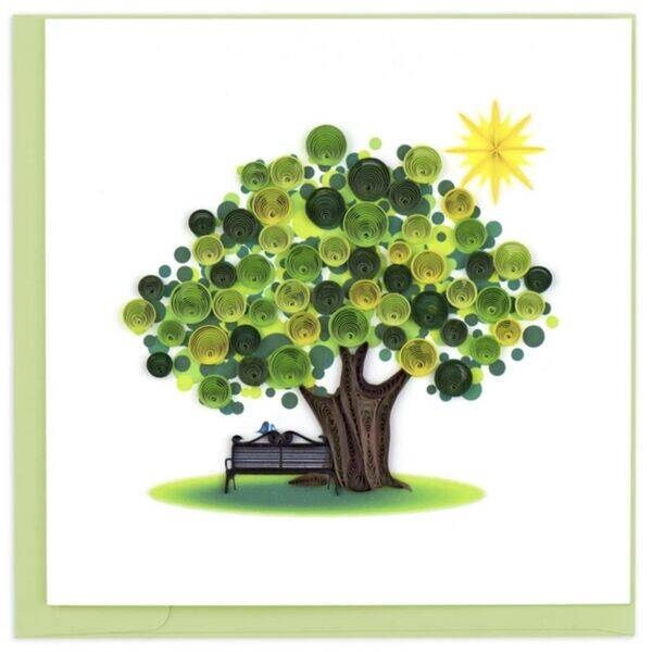 Quilling Card: Sommerliche Linde