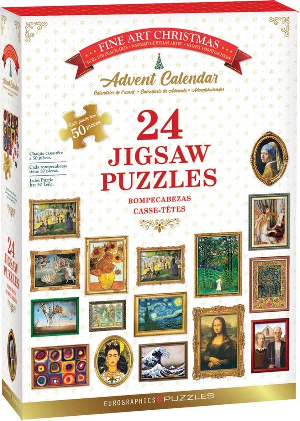 Adventskalender: Fine Art Christmas / 24 x 50 (EUR)